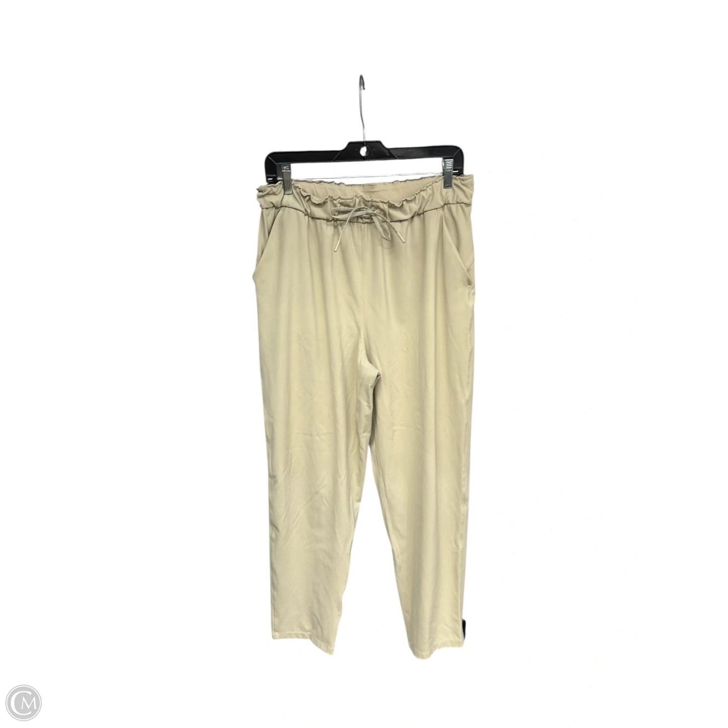 Athletic Pants By Lululemon In Tan, Size: 10
