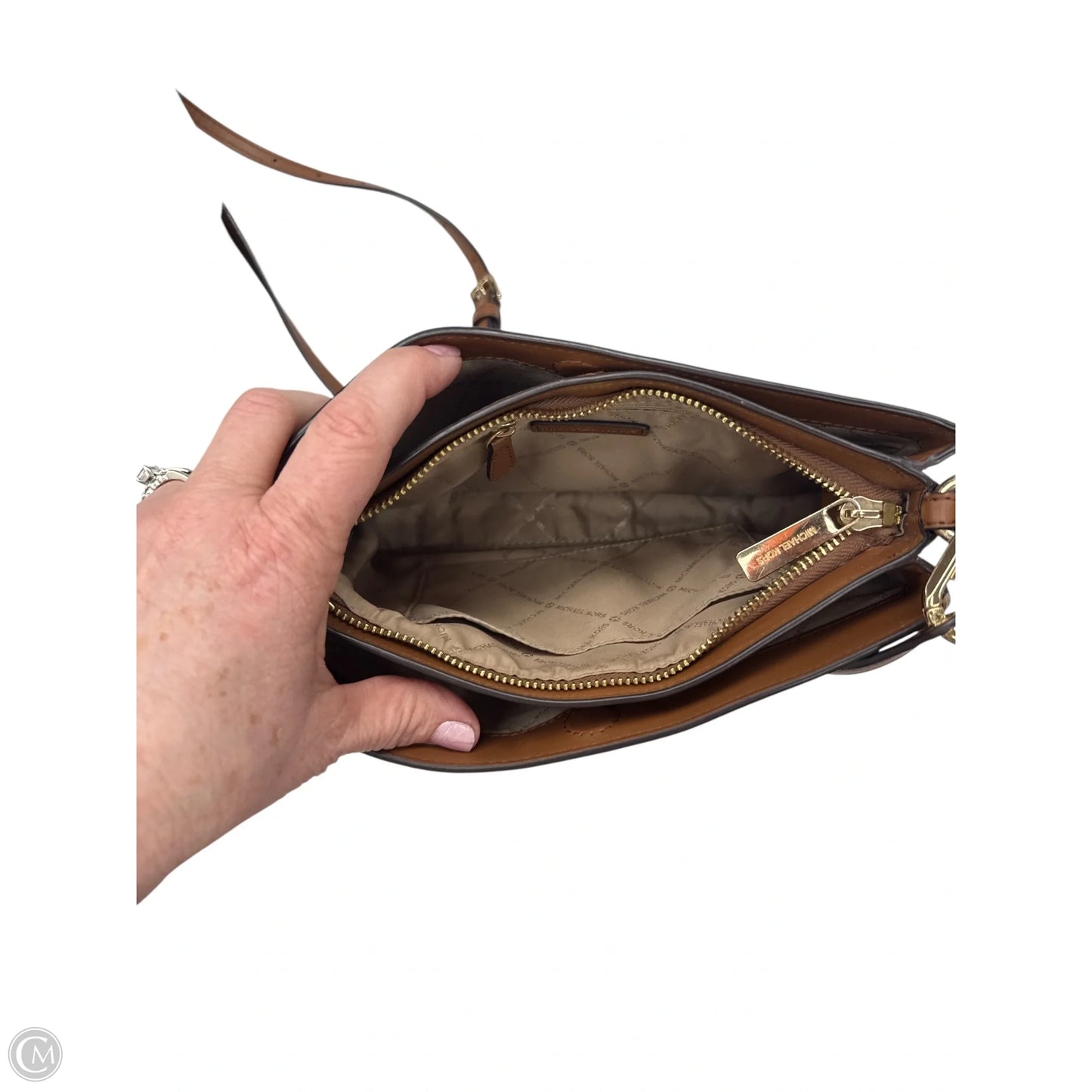 Crossbody Designer By Michael Kors, Size: Small