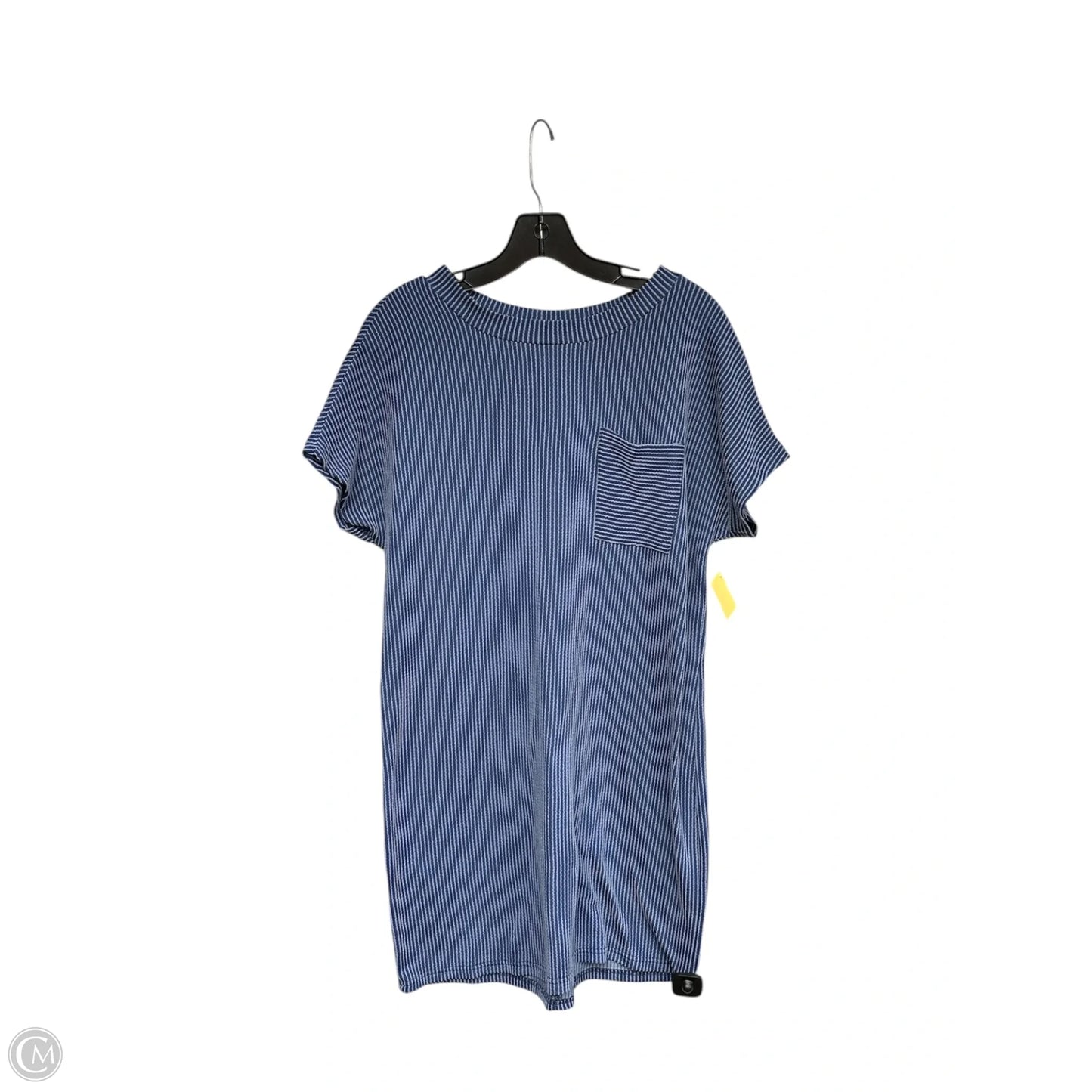 Dress Casual Midi By Clothes Mentor In Blue, Size: M