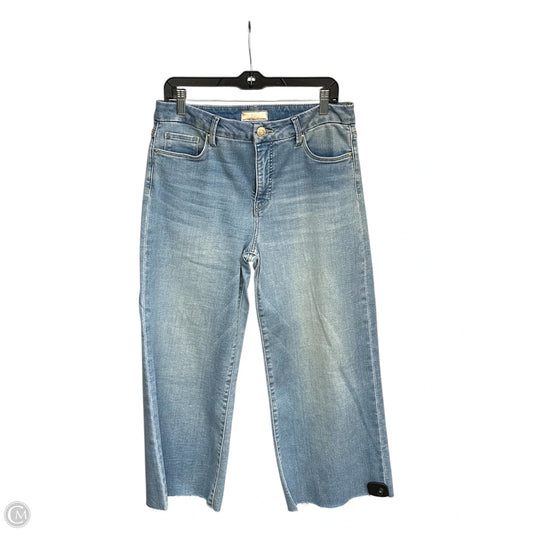 Jeans Wide Leg By Kut In Blue Denim, Size: 8