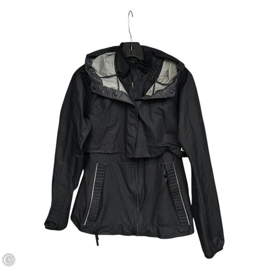 Athletic Jacket By Lululemon In Black, Size: 10