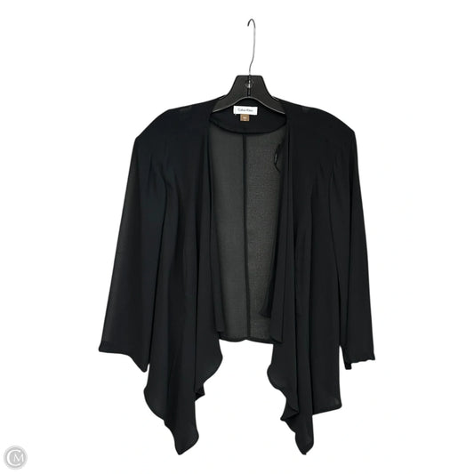 Cardigan By Calvin Klein In Black, Size: 1x