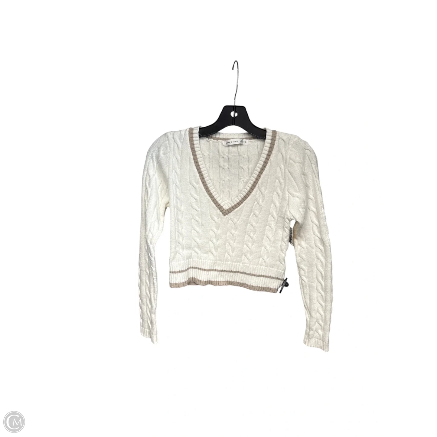 Sweater By Altard State In Cream & Tan, Size: S