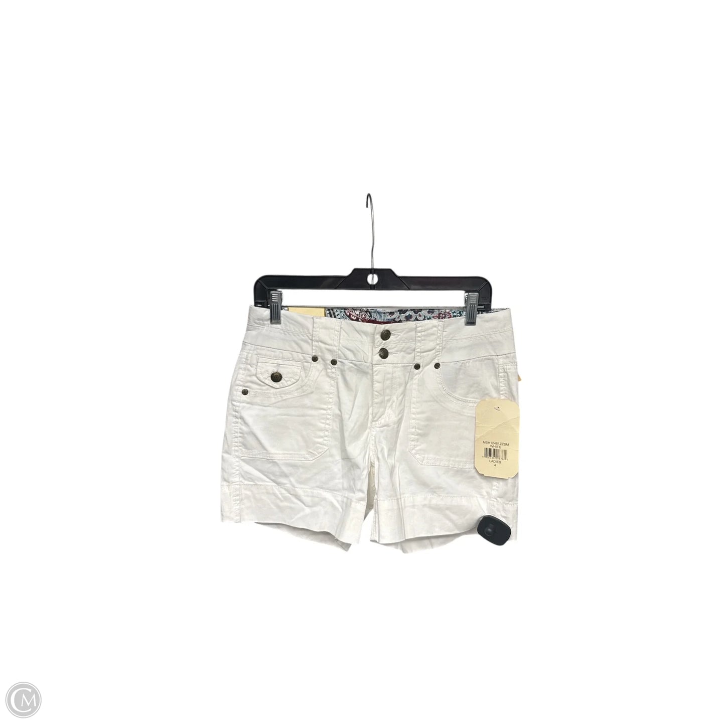Shorts By One 5 One In White, Size: 4