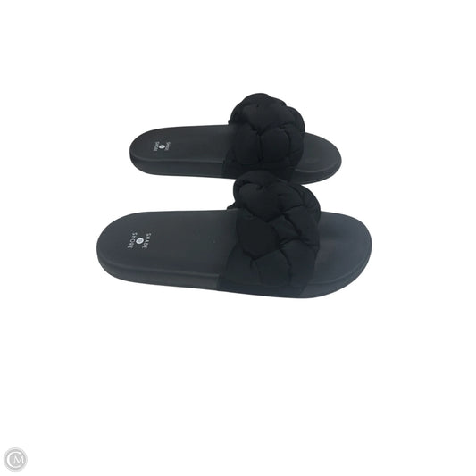 Sandals Flats By Shade & Shore In Black, Size: 10