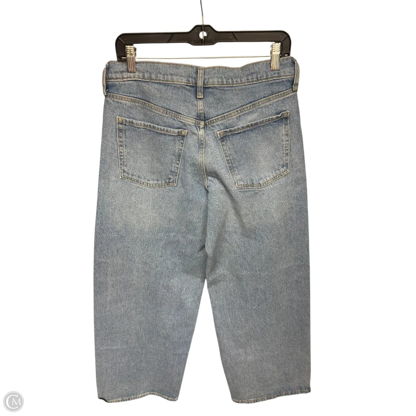 Jeans Wide Leg By Old Navy In Blue Denim, Size: 4
