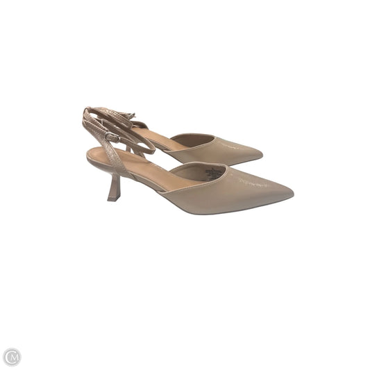 Shoes Heels Kitten By Old Navy In Tan, Size: 8