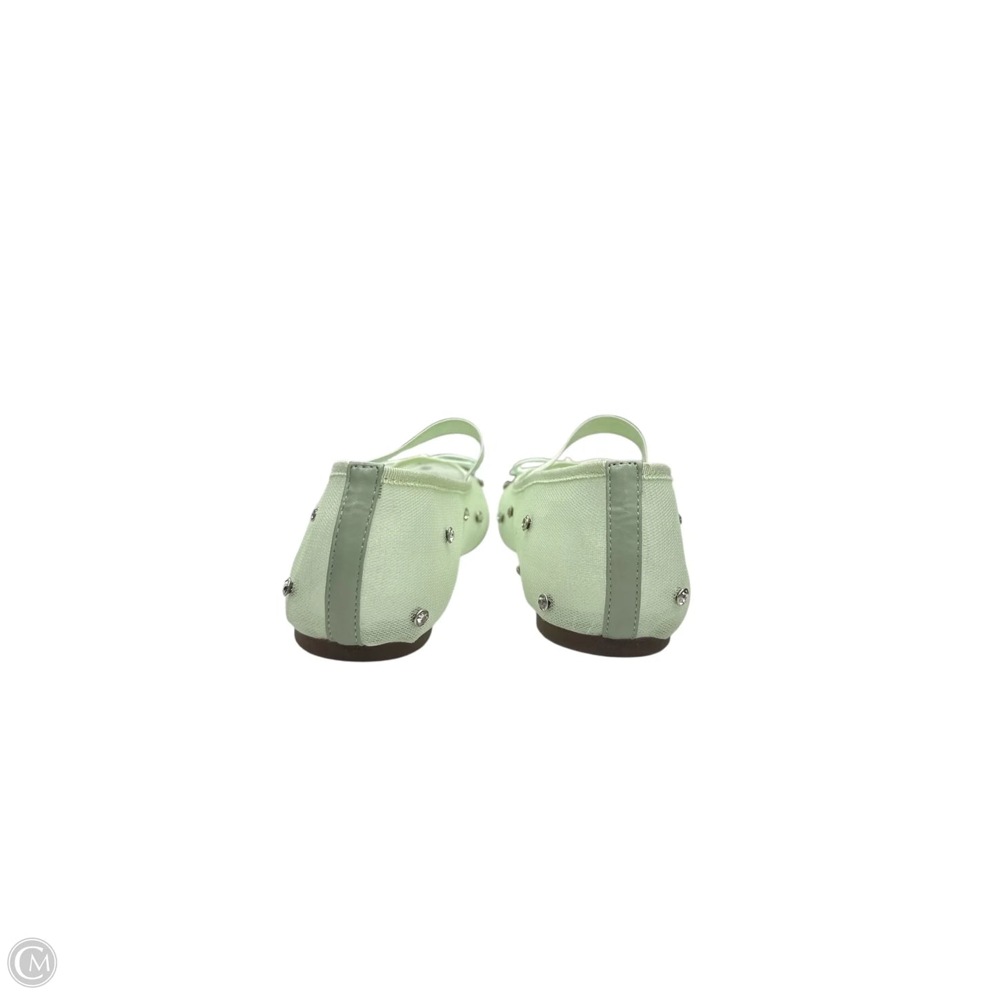 Shoes Flats By Clothes Mentor In Green, Size: 9