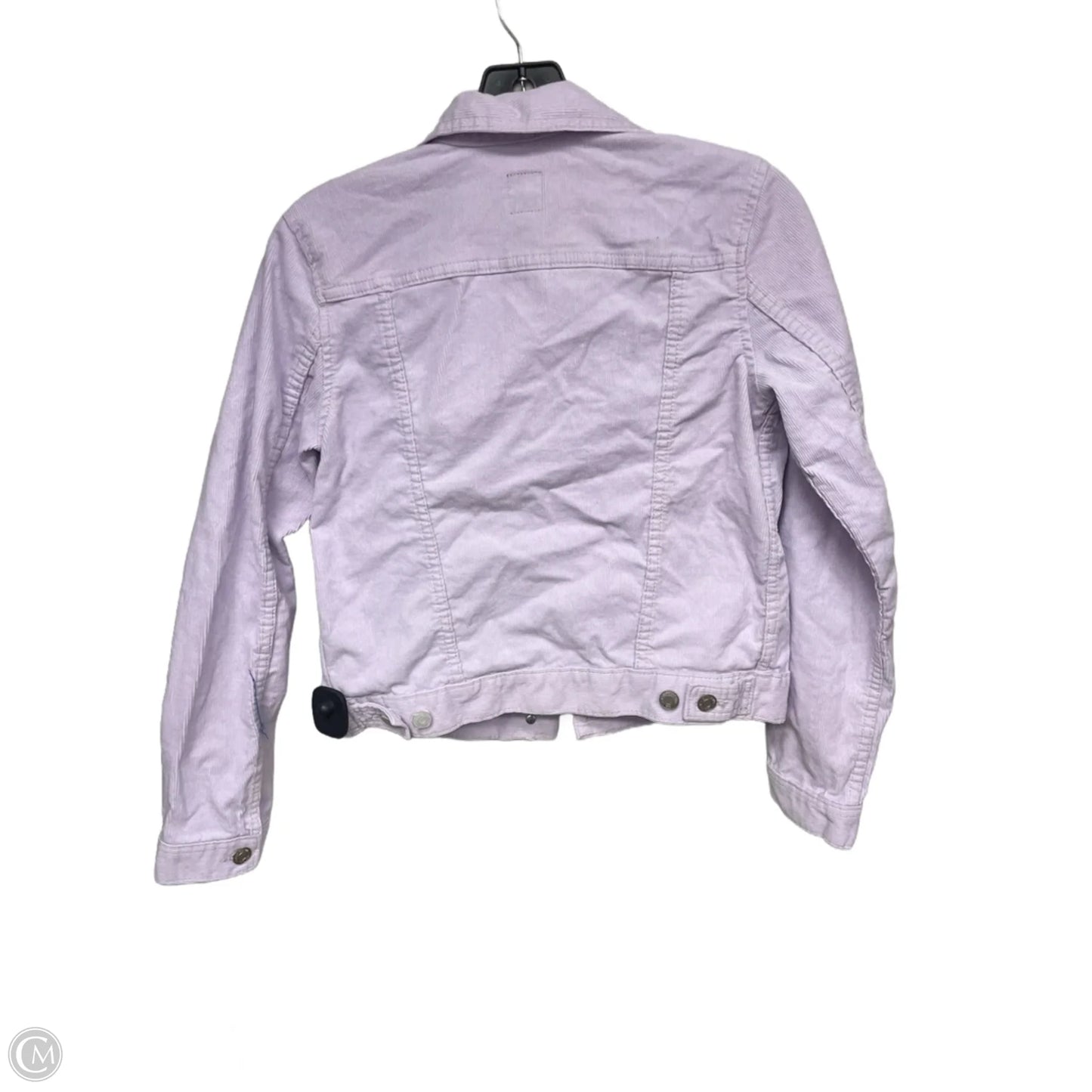 Jacket Denim By Gap In Purple, Size: Xs