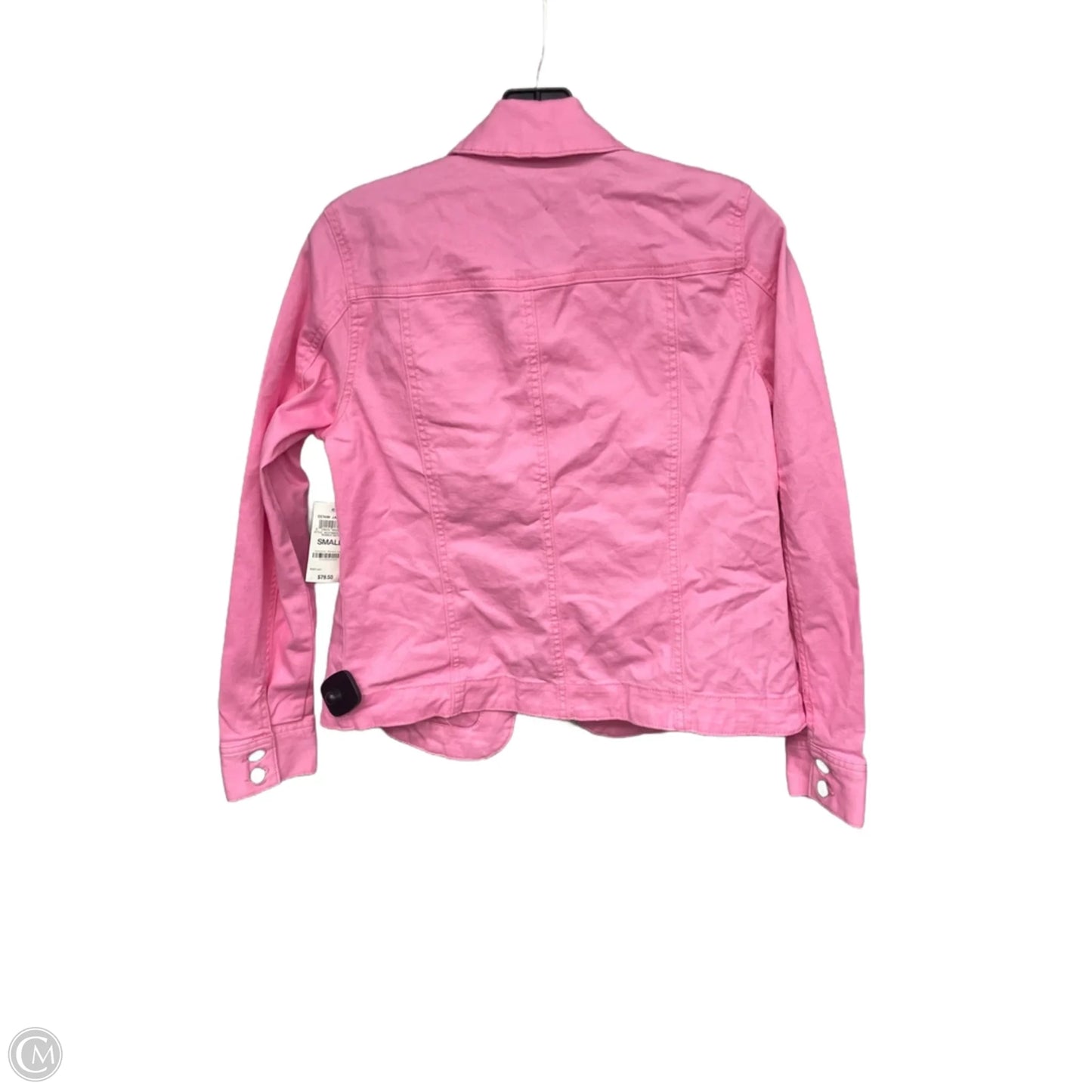 Jacket Denim By Charter Club In Pink, Size: S