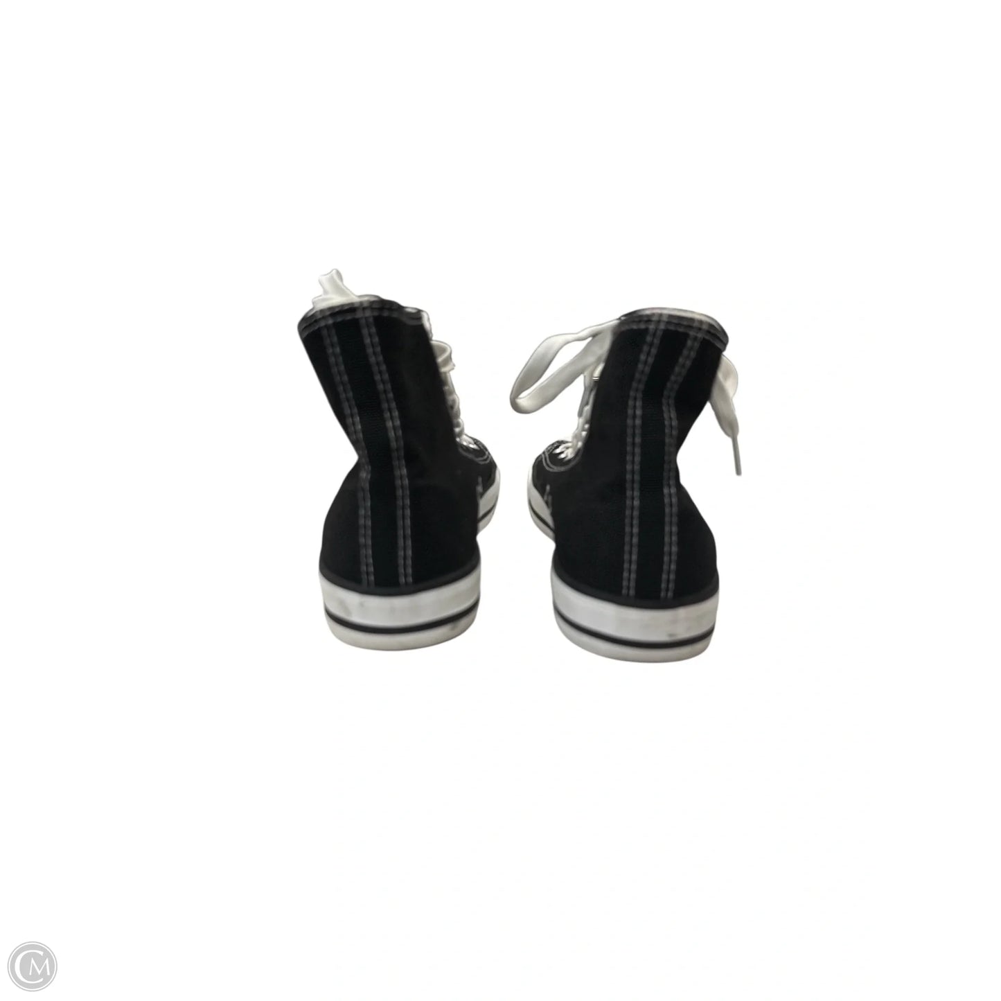 Shoes Sneakers By Clothes Mentor In Black & White, Size: 8