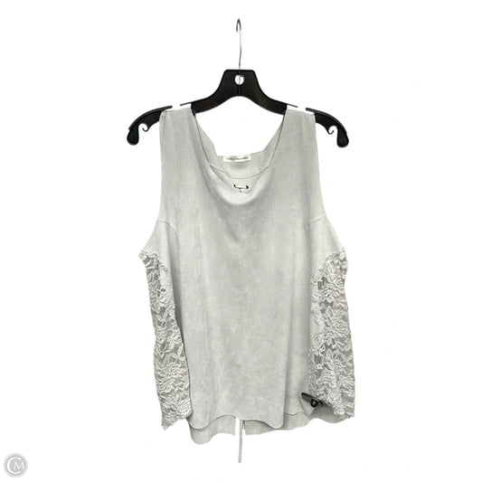 Top Sleeveless By Clothes Mentor In Green, Size: Xl