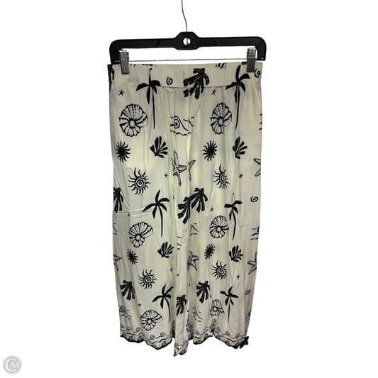 Skirt Maxi By Minkpink In Black & White, Size: M