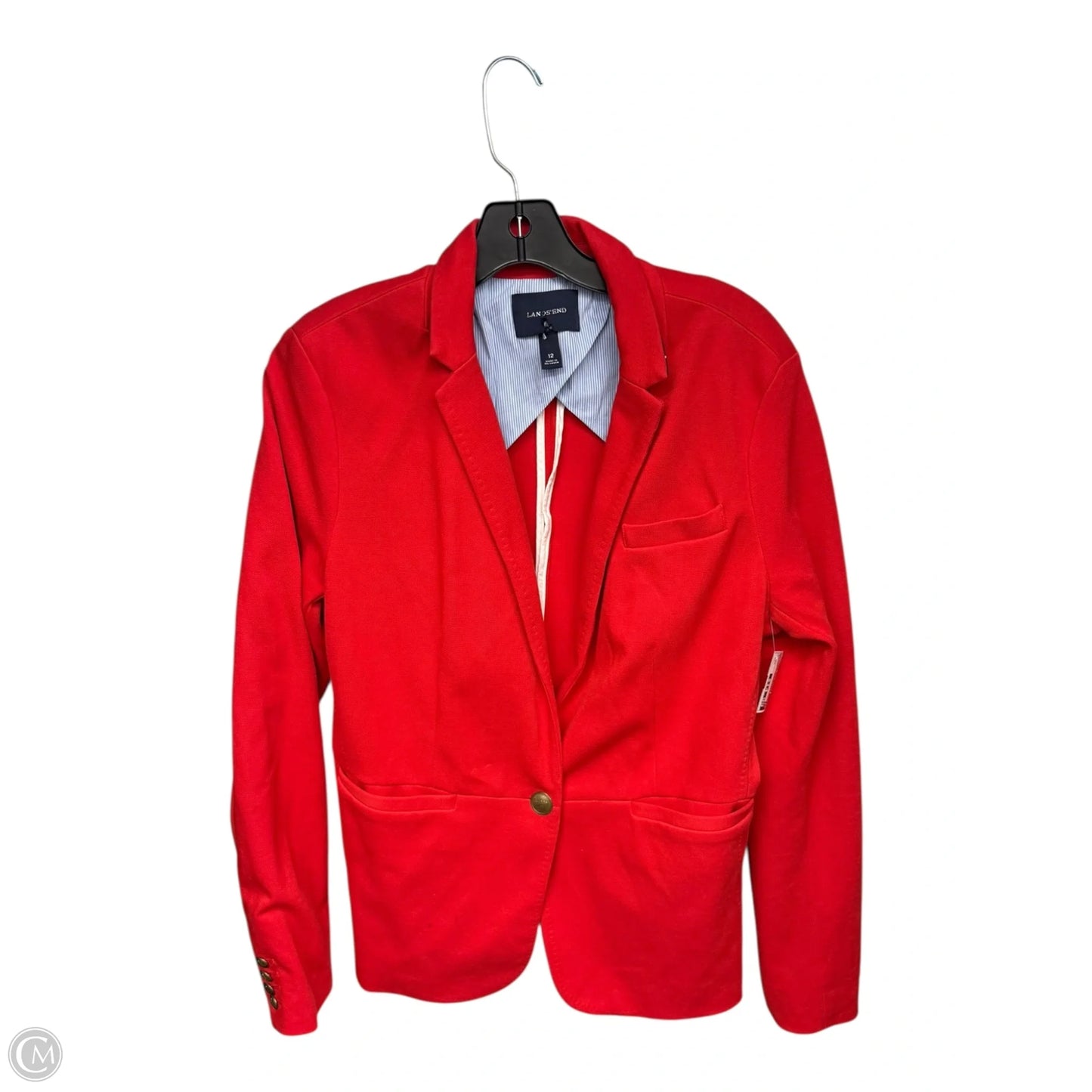 Blazer By Lands End In Red, Size: 12