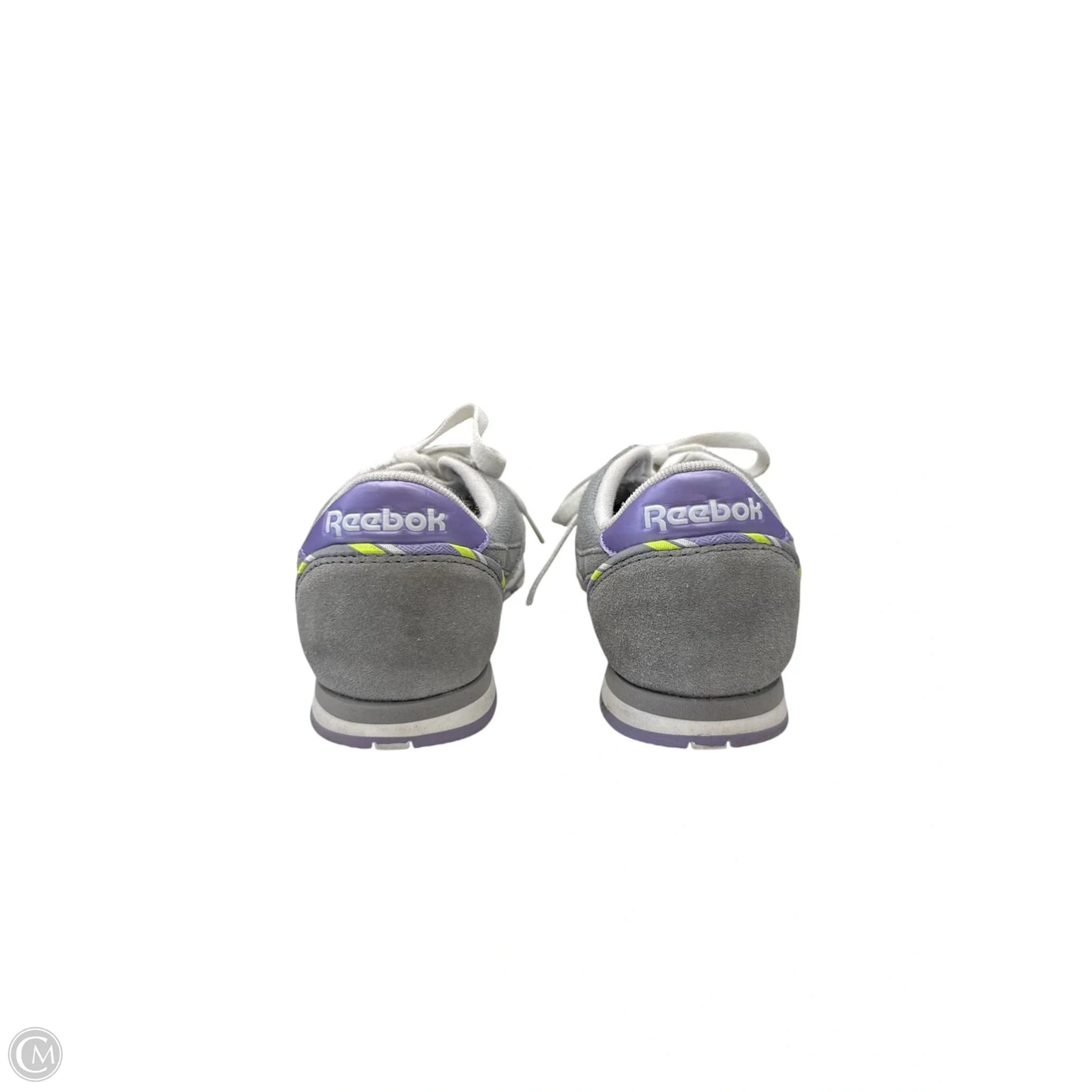 Shoes Athletic By Reebok In Grey & Purple, Size: 6
