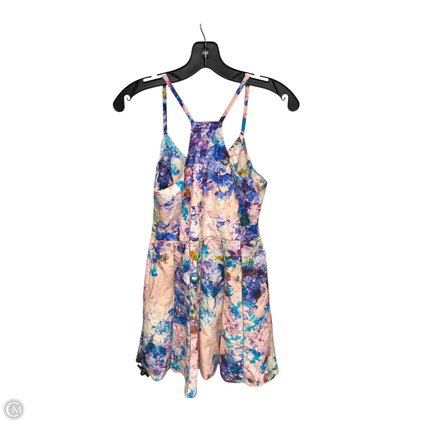 Dress Casual Short By Parker In Blue & Pink, Size: S