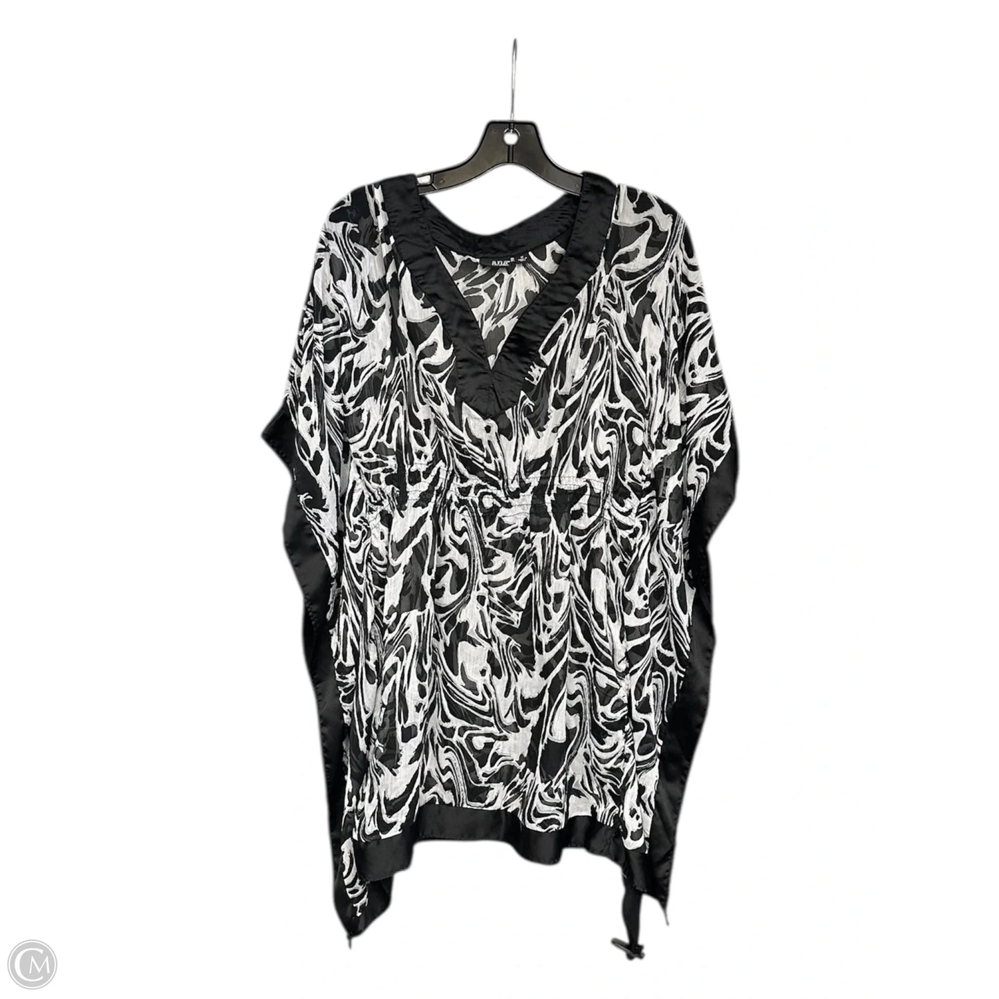 Swimwear Cover-up By Ana In Black & White, Size: M