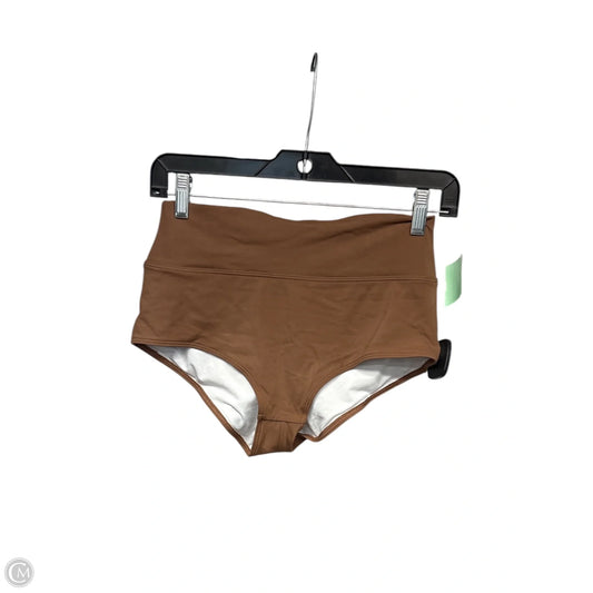 Swimsuit Bottom By Pink In Brown, Size: M
