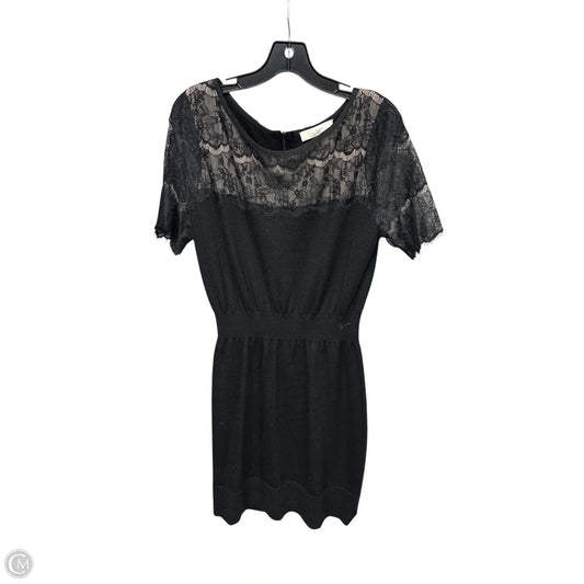 Dress Party Midi By Loft In Black, Size: L