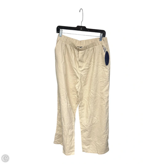 Pants Lounge By Scoop In Tan, Size: M