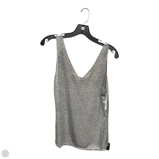 Tank Top By White House Black Market In Silver, Size: S