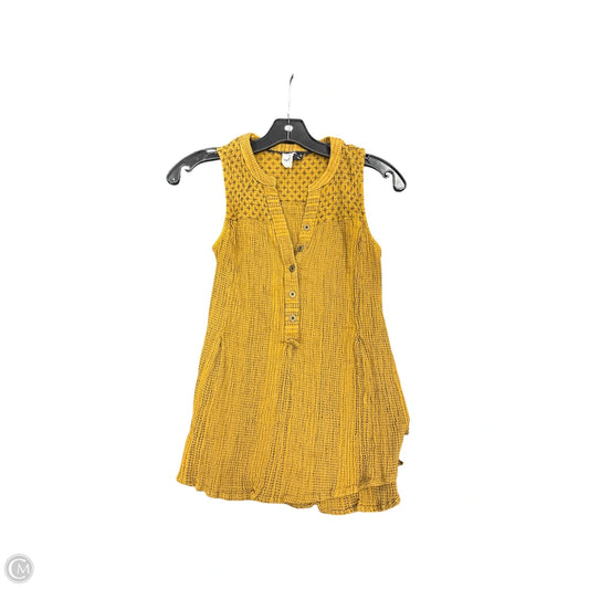 Top Sleeveless By Anthropologie In Brown, Size: 2