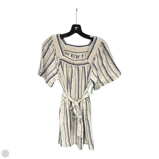 Dress Casual Midi By Gap In Striped Pattern, Size: M