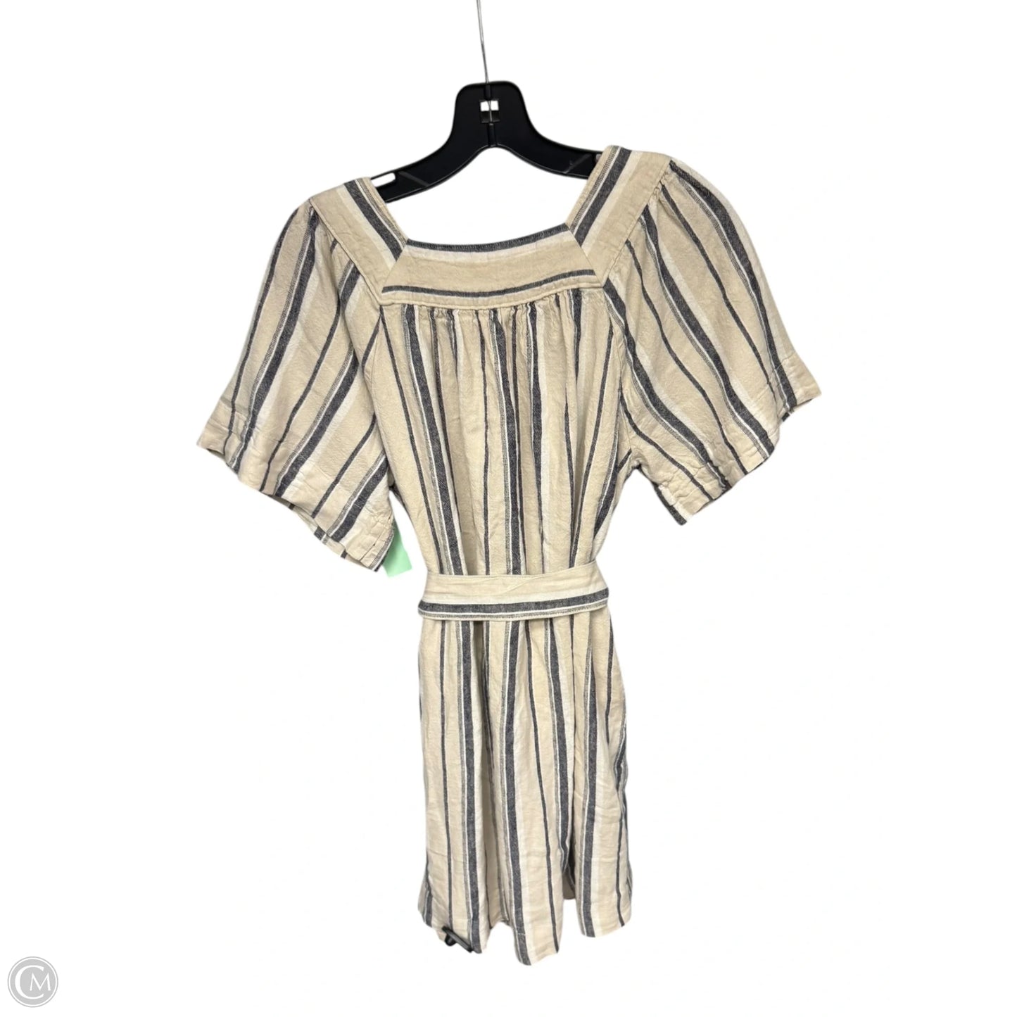 Dress Casual Midi By Gap In Striped Pattern, Size: M