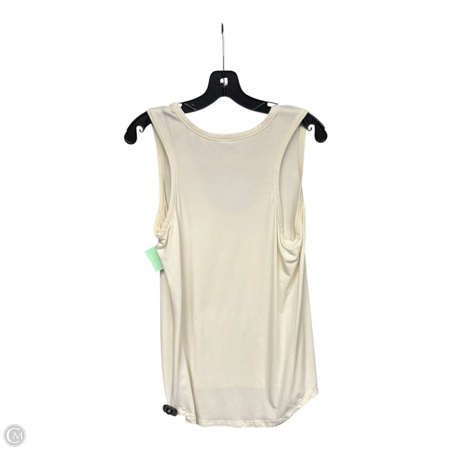 Athletic Tank Top By Varley In Cream, Size: S
