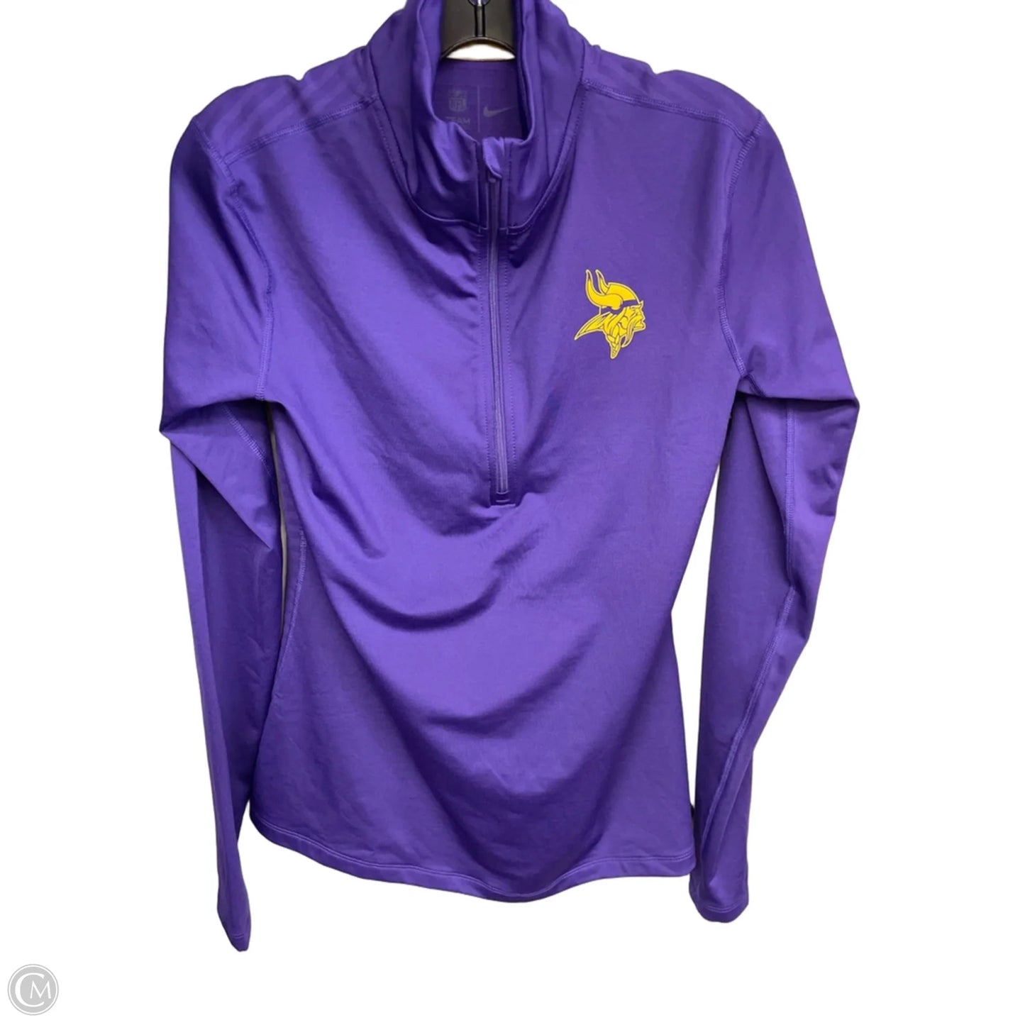 Athletic Jacket By Nfl In Purple, Size: L