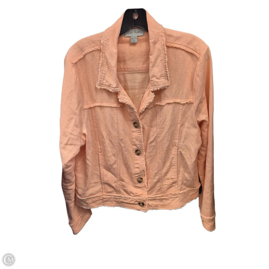 Jacket Other By Charlie Paige In Peach, Size: L