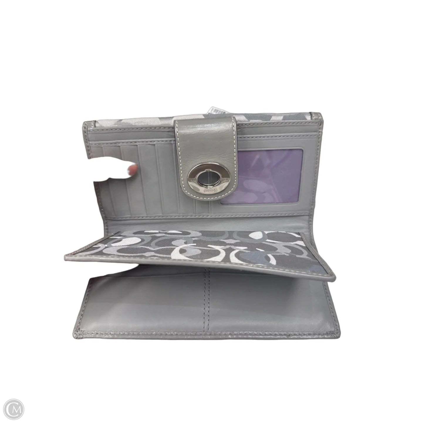 Wallet Designer By Coach, Size: Large