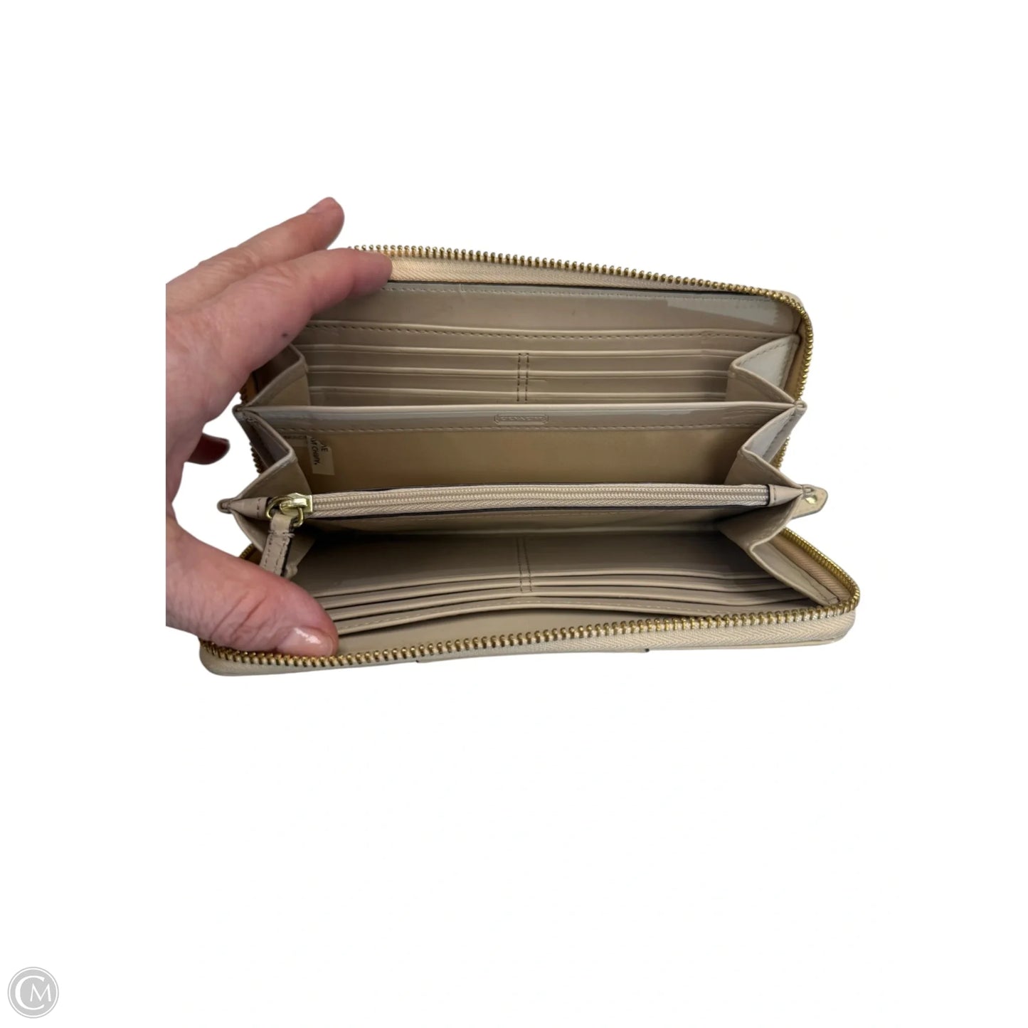 Wallet Designer By Coach, Size: Large