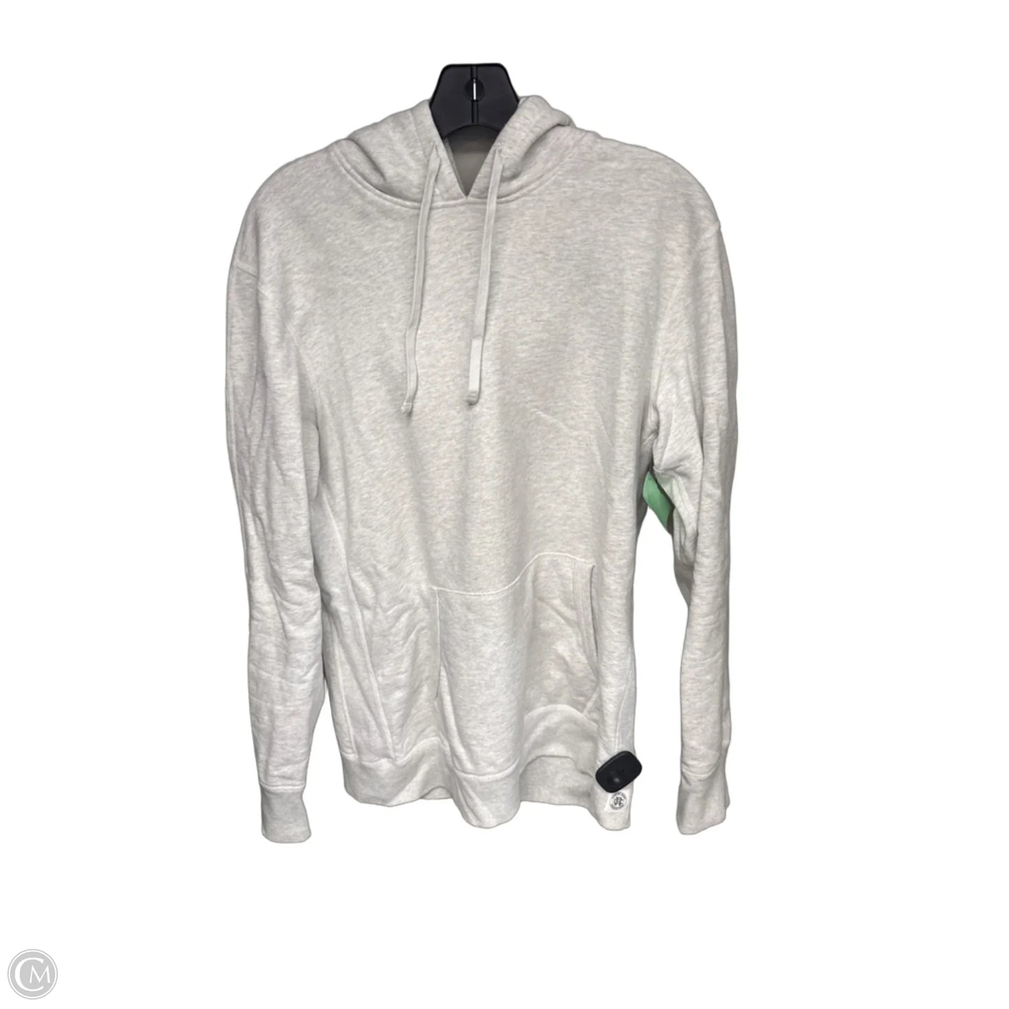 Sweatshirt Hoodie By Cmb In Grey, Size: M