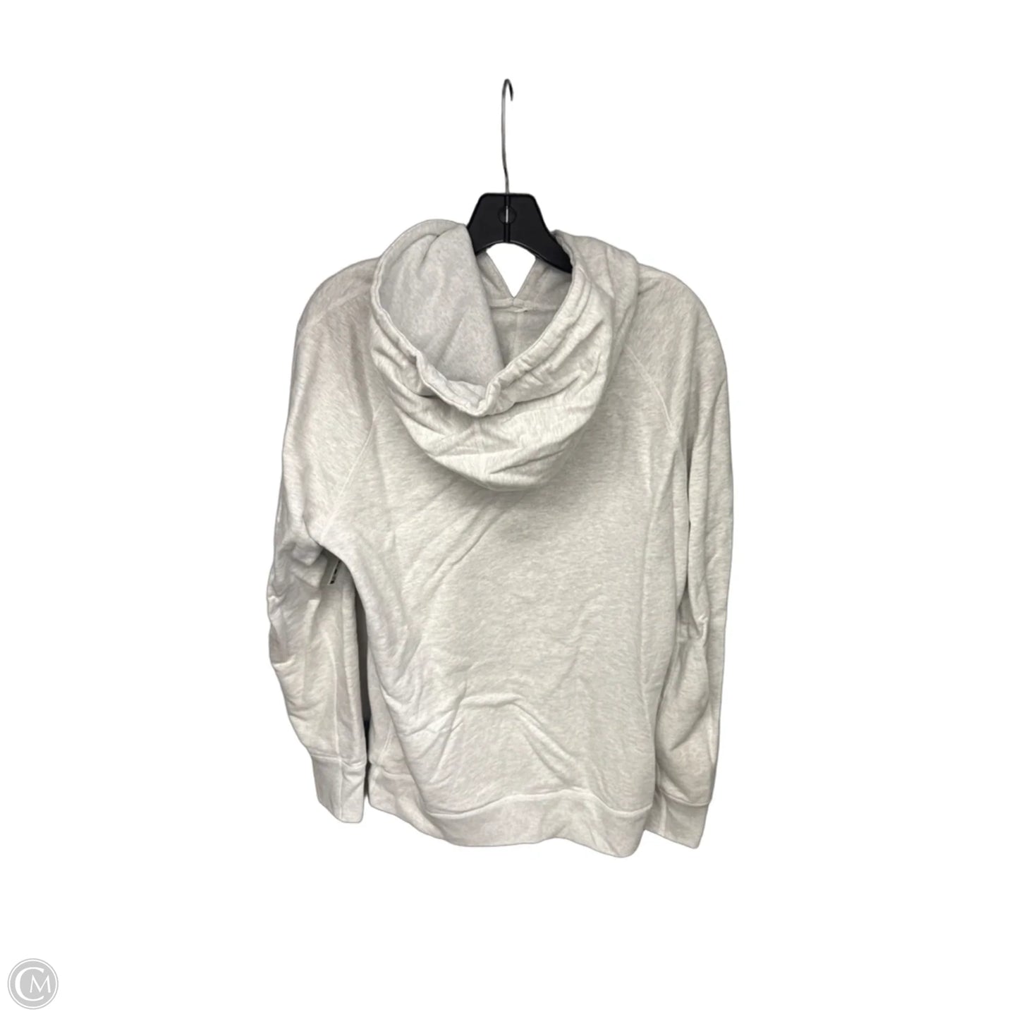 Sweatshirt Hoodie By Cmb In Grey, Size: M