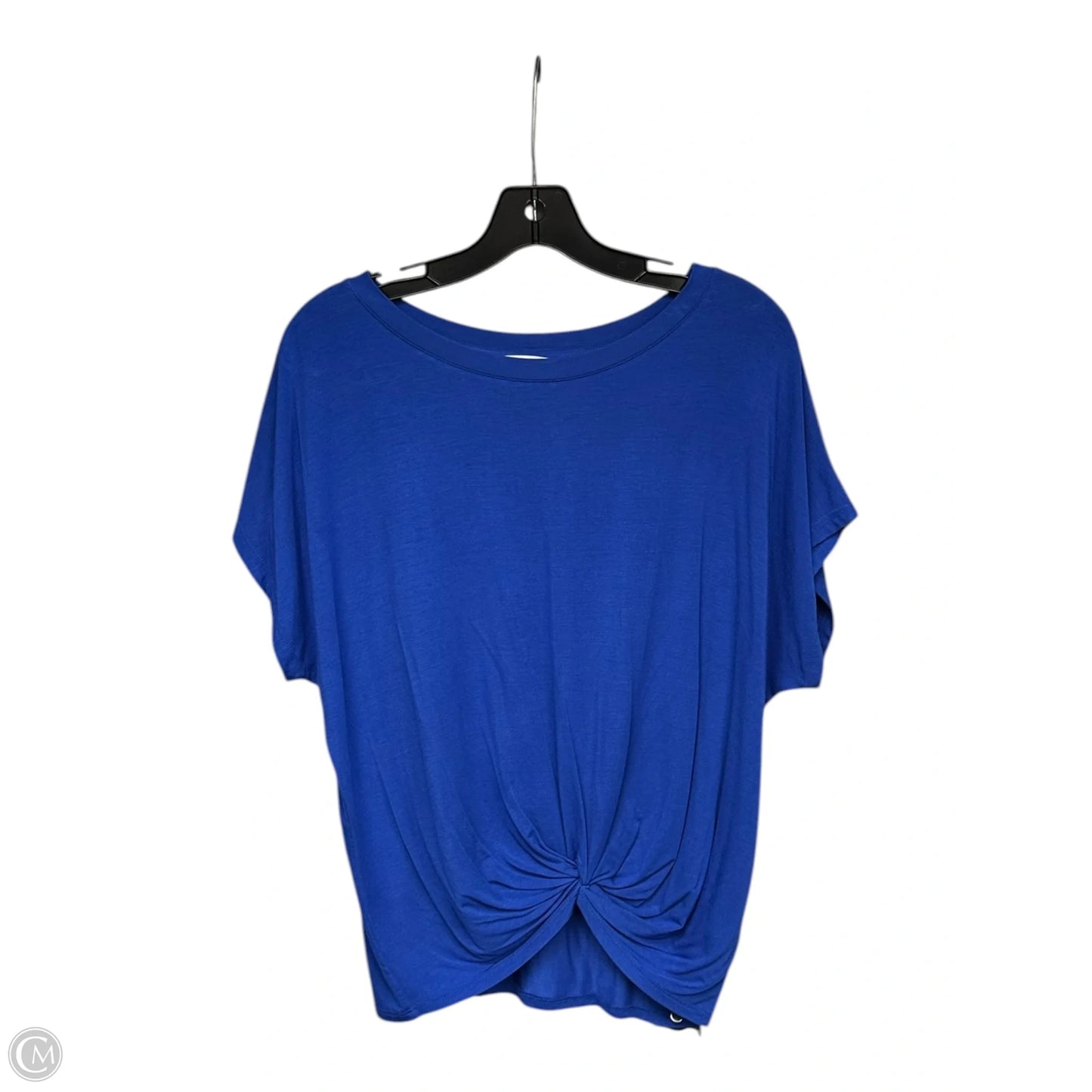 Top Short Sleeve By Liverpool In Blue, Size: Xs