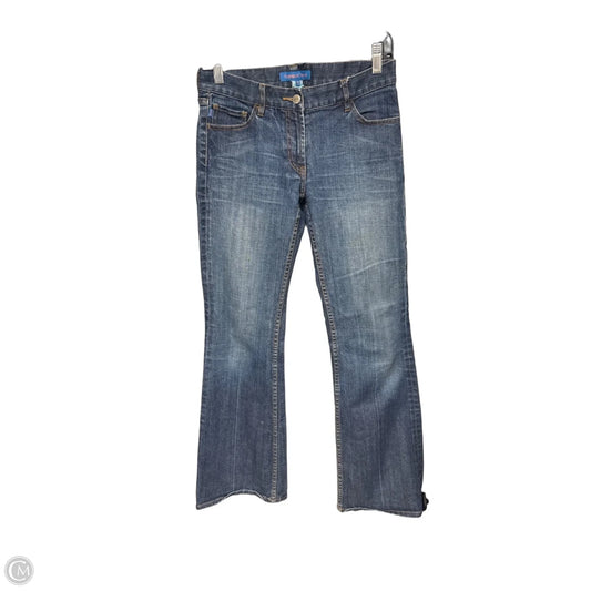 Jeans Flared By Fcuk In Blue Denim, Size: 6