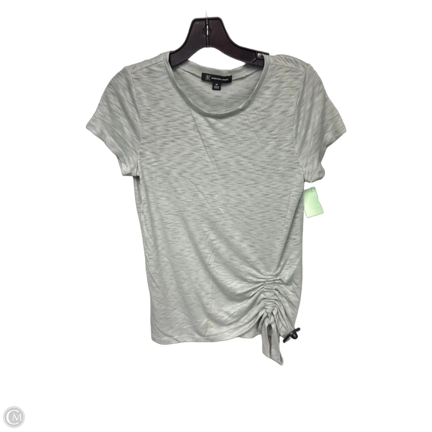 Top Short Sleeve Basic By Inc In Green, Size: Xs