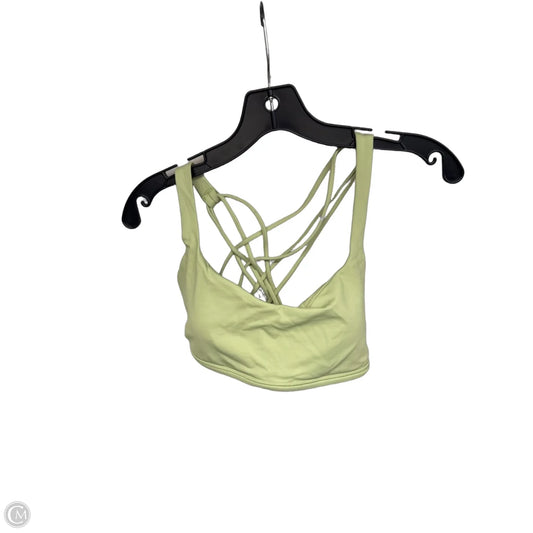 Athletic Bra By Lululemon In Green, Size: 10