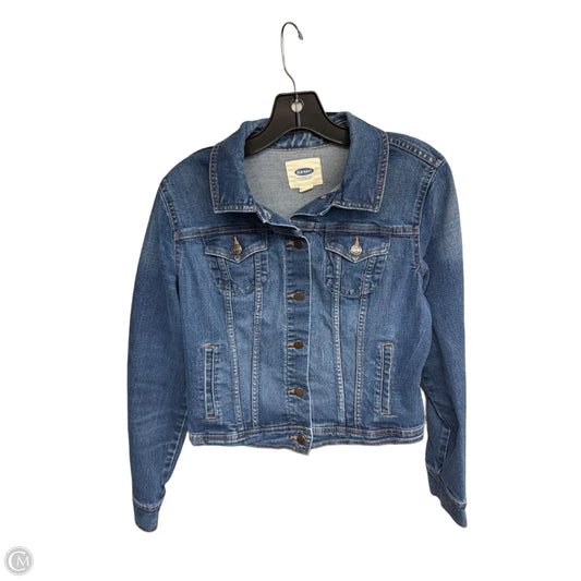 Jacket Denim By Old Navy In Blue Denim, Size: M