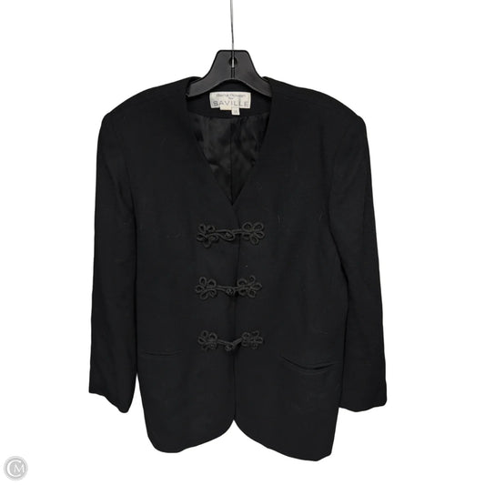 Blazer By Banana Republic In Black, Size: 8