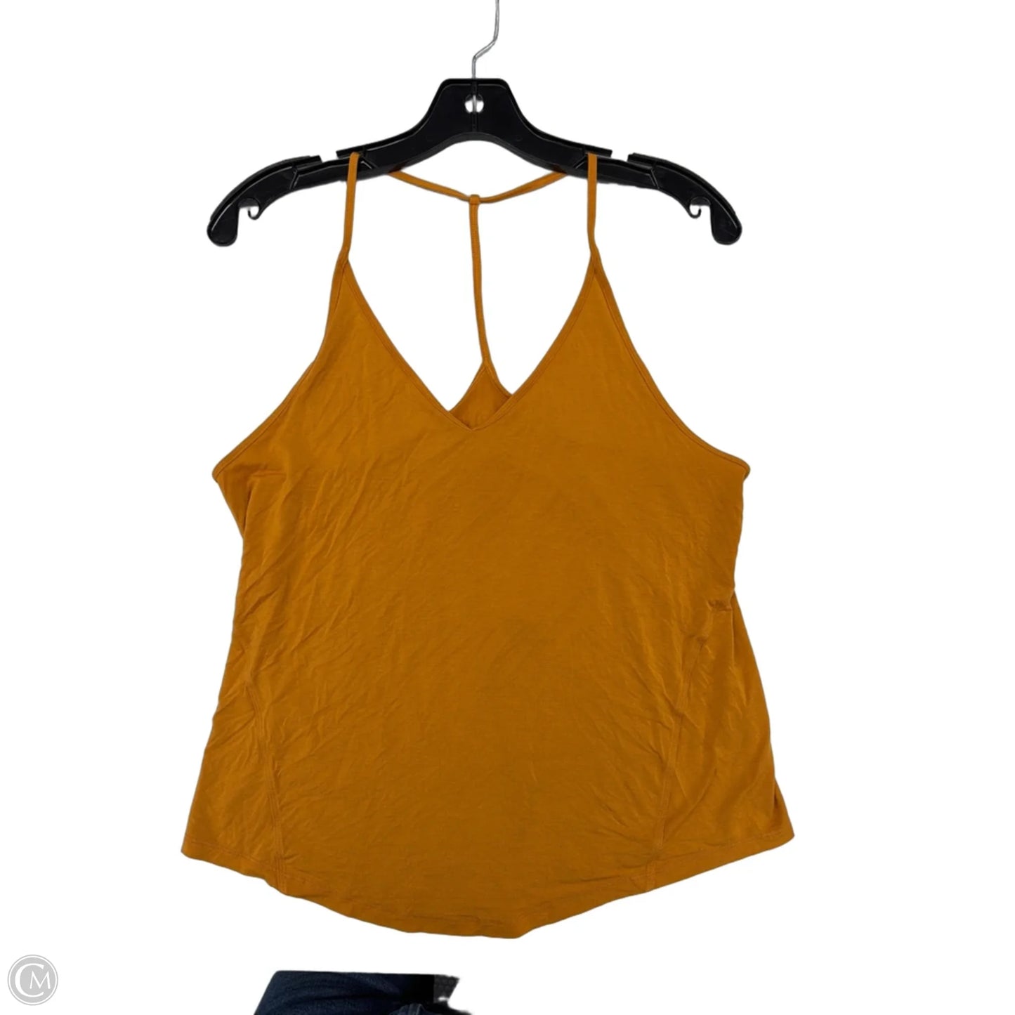 Athletic Tank Top By Lululemon In Orange, Size: L