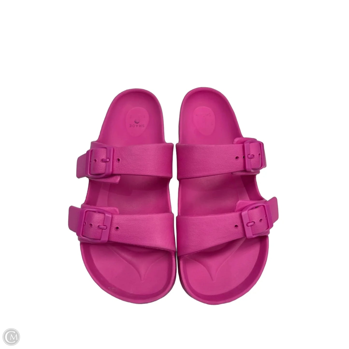 Sandals Flats By Shade & Shore In Pink, Size: 8