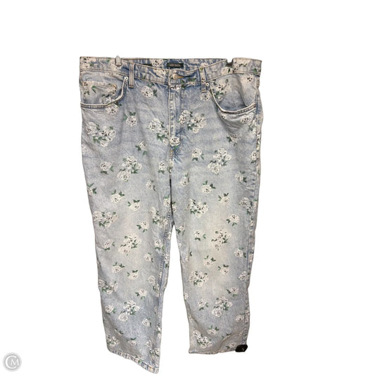 Jeans Straight By Wild Fable In Blue Denim, Size: 16