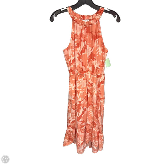 Dress Casual Maxi By Nine West In Orange, Size: S