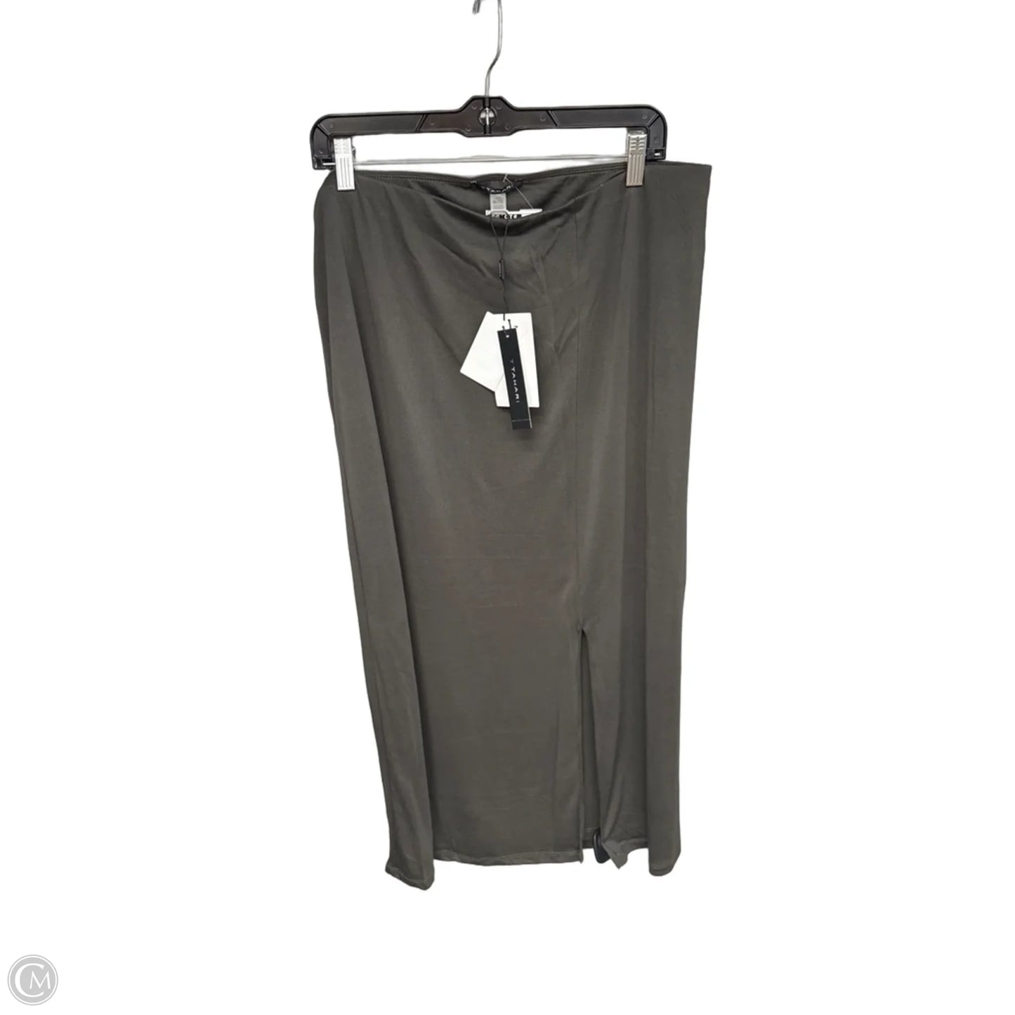 Skirt Maxi By Tahari In Green, Size: Xl