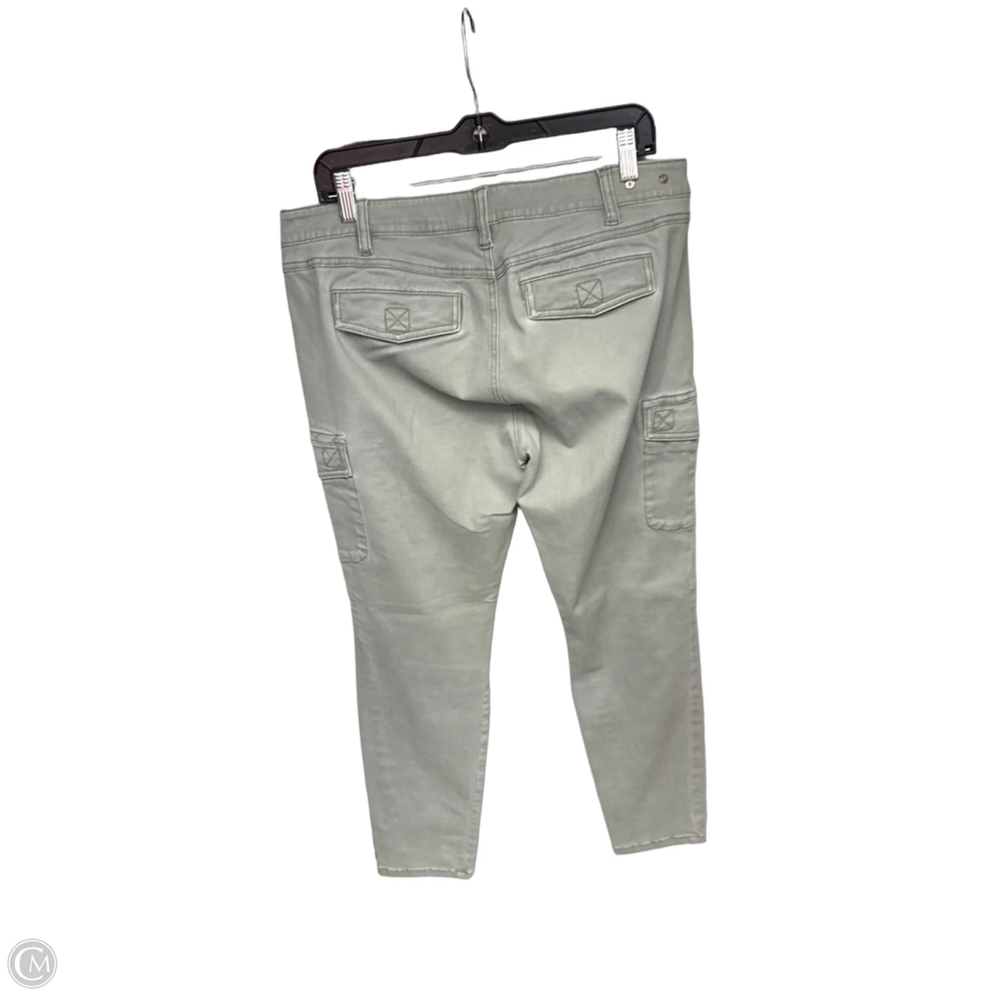 Jeans Straight By Cabi In Green, Size: 12
