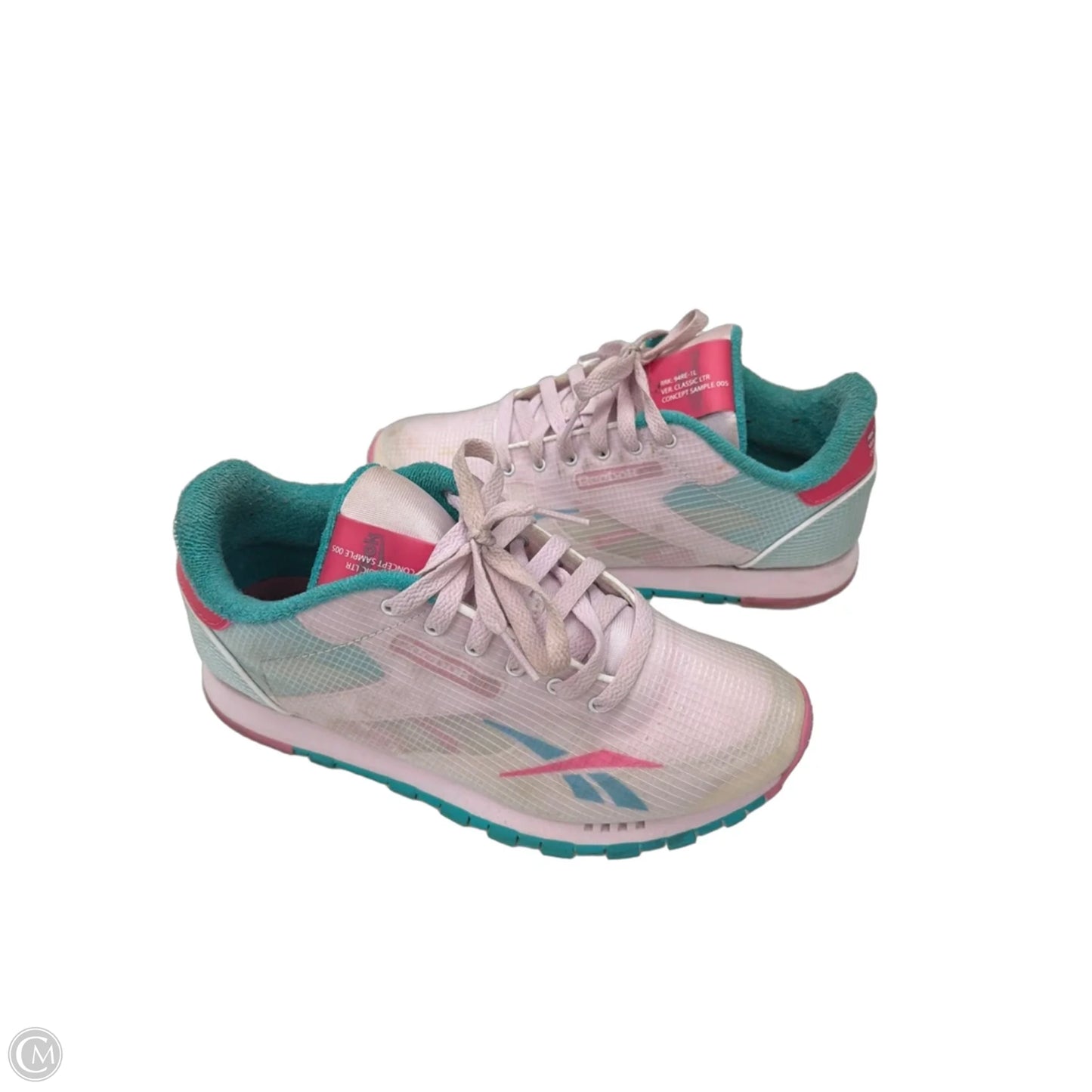 Shoes Athletic By Reebok In Pink, Size: 6.5