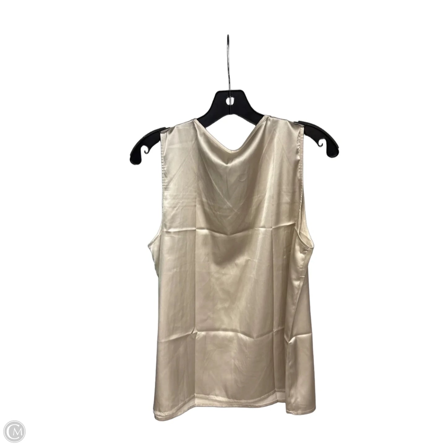 Top Sleeveless By Clothes Mentor In Beige, Size: L
