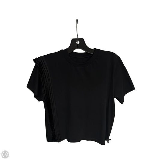 Top Short Sleeve Designer By Maison Margiela In Black, Size: Xs